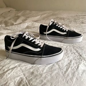 Vans old skool platform sneakers